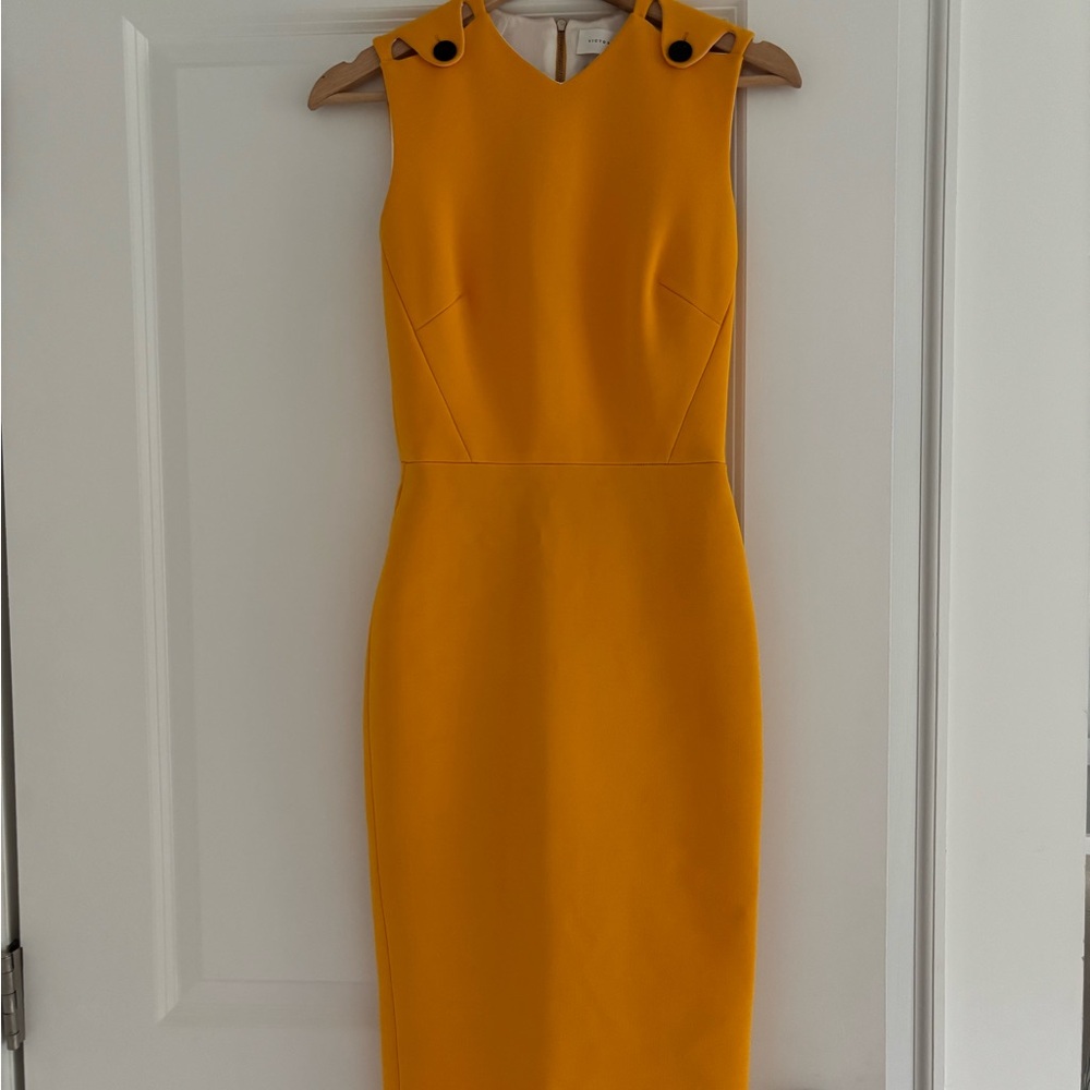 Victoria Beckham Orange 🍊 Cocktail Dress
